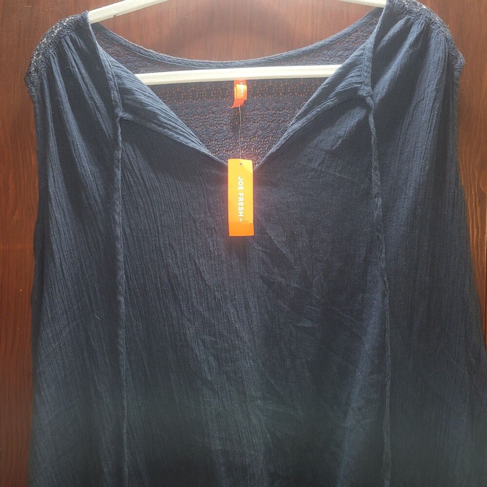Joe Fresh Sleeveless Loose-Fitting Top Size US 1X